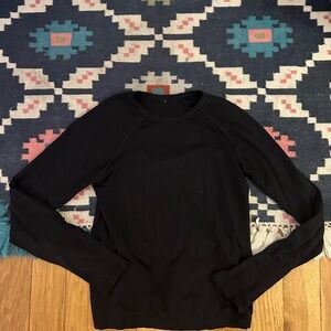 Athleta Girl - Workout Black Long Sleeve Top